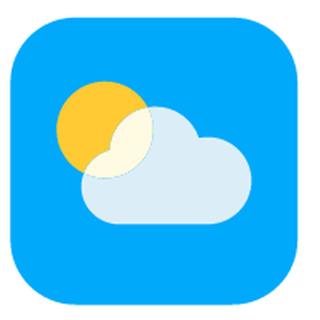 天气预报 App 图标